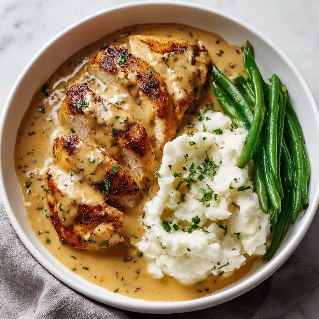 Creamy Garlic Chicken Recipe - Recipe Image