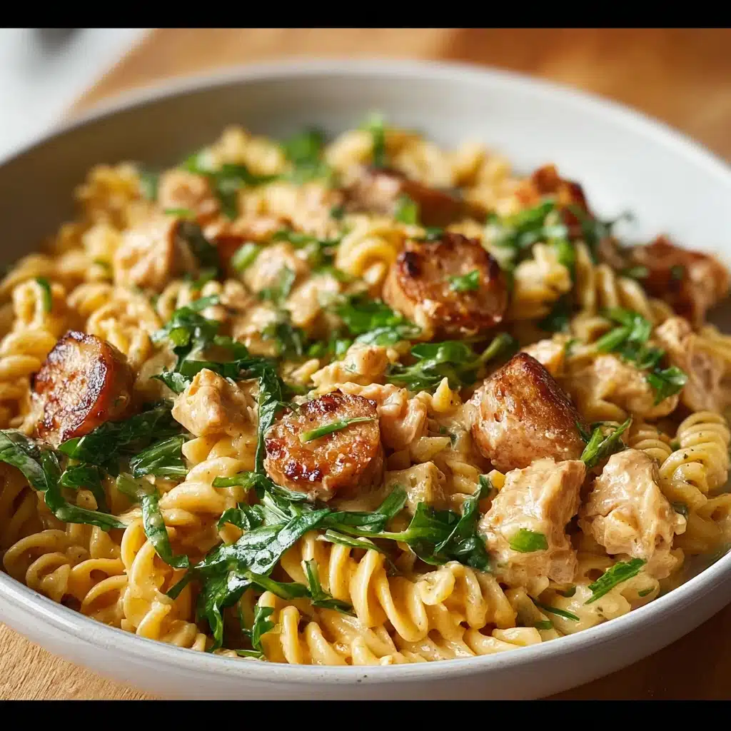 Creamy Chicken Sausage Orzo : A One-Pan MealIngredients Recipe