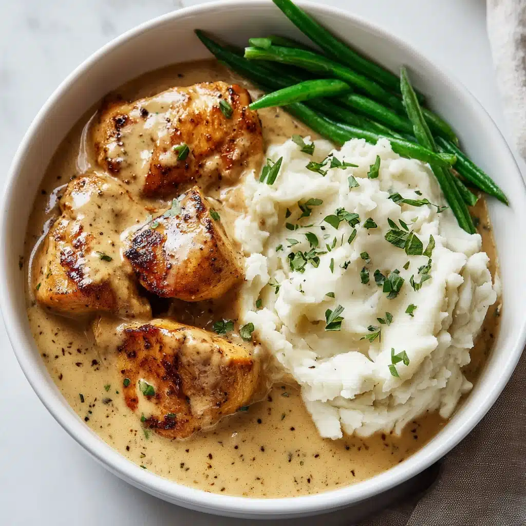 Creamy Garlic Chicken Recipe - Recipe Image