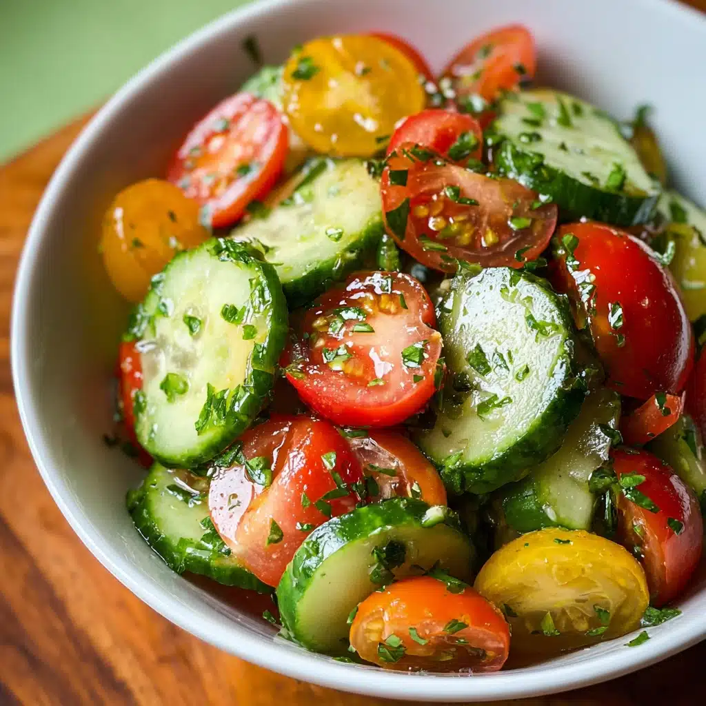 Cucumber and Tomato Salad Recipe - Recipe Image