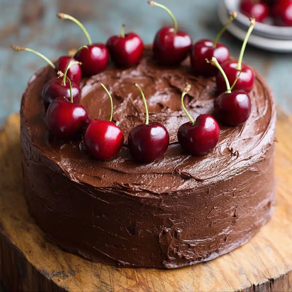 Chocolate Cherry Cake Recipe