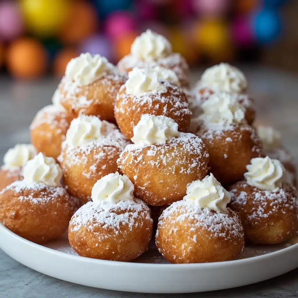 Funnel Cake Bites Recipe