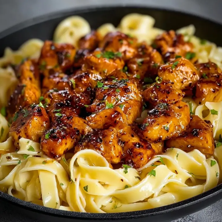 Spicy Cajun Honey Butter Chicken & Pasta Recipe