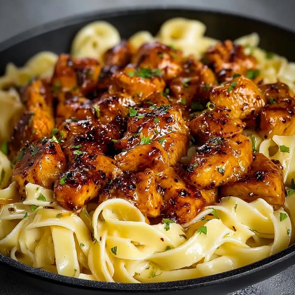 Spicy Cajun Honey Butter Chicken & Pasta Recipe