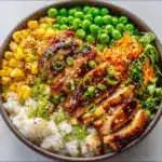 Street Corn Chicken Rice Bowl Recipe for Easy Dinners Recipe