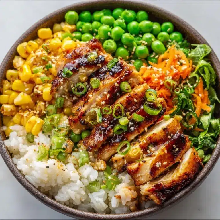 Street Corn Chicken Rice Bowl Recipe for Easy Dinners Recipe