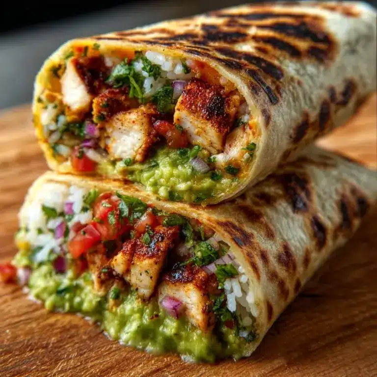 Easy Chipotle Ranch Grilled Chicken BurritoIngredients Recipe
