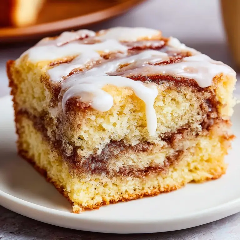 Cinnamon Roll Cake Recipe