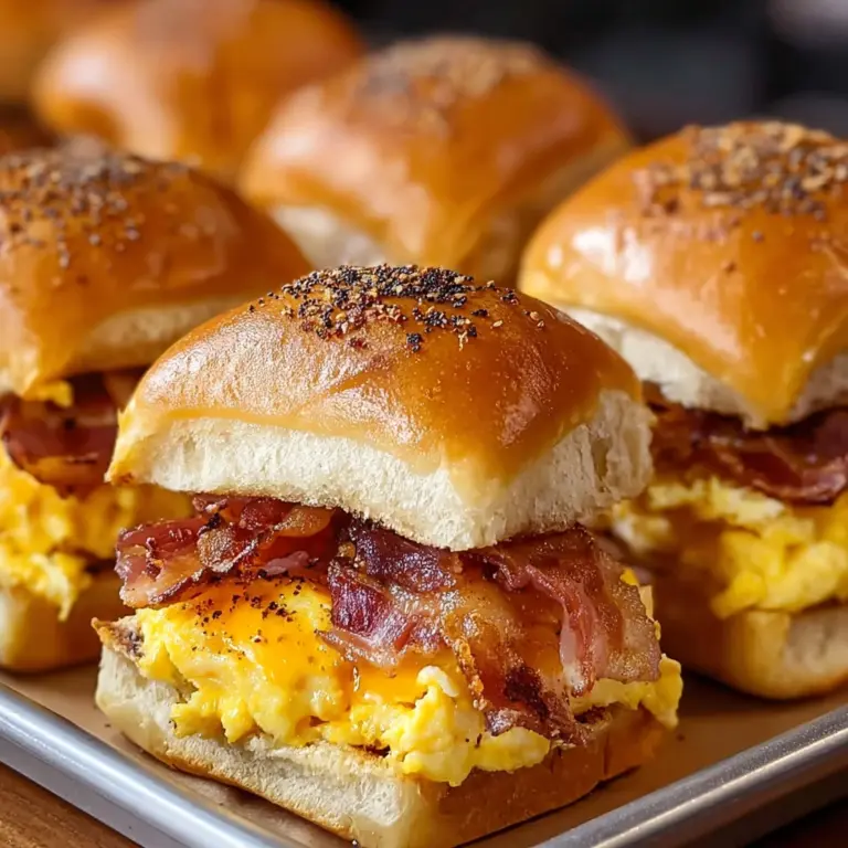 Crack Breakfast Sliders Recipe