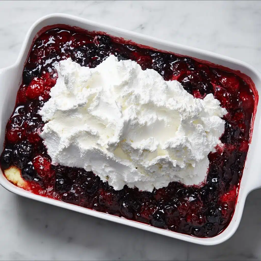 Summer Berry Poke Cake Recipe - Recipe Image