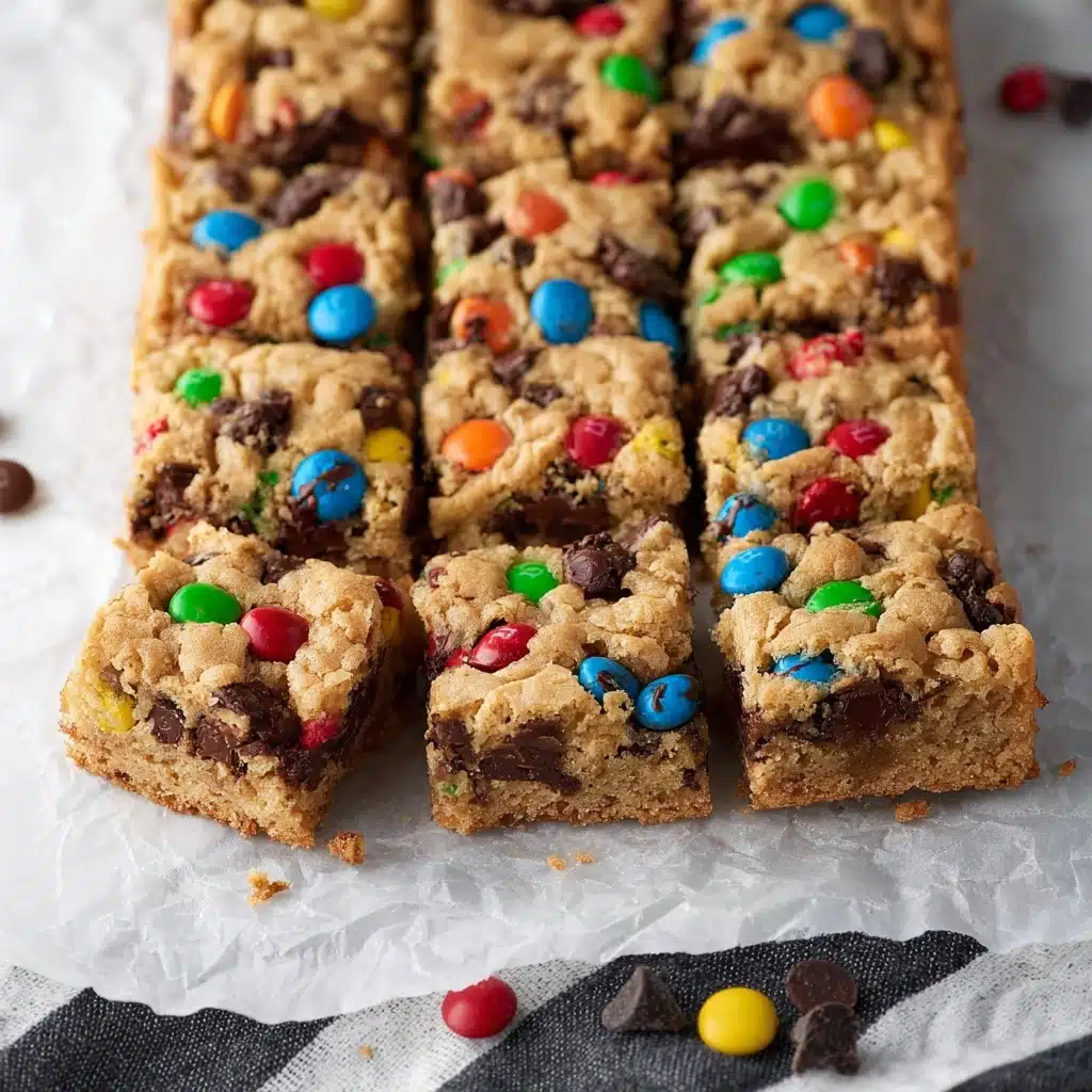 Monster Cookie Bars Recipe