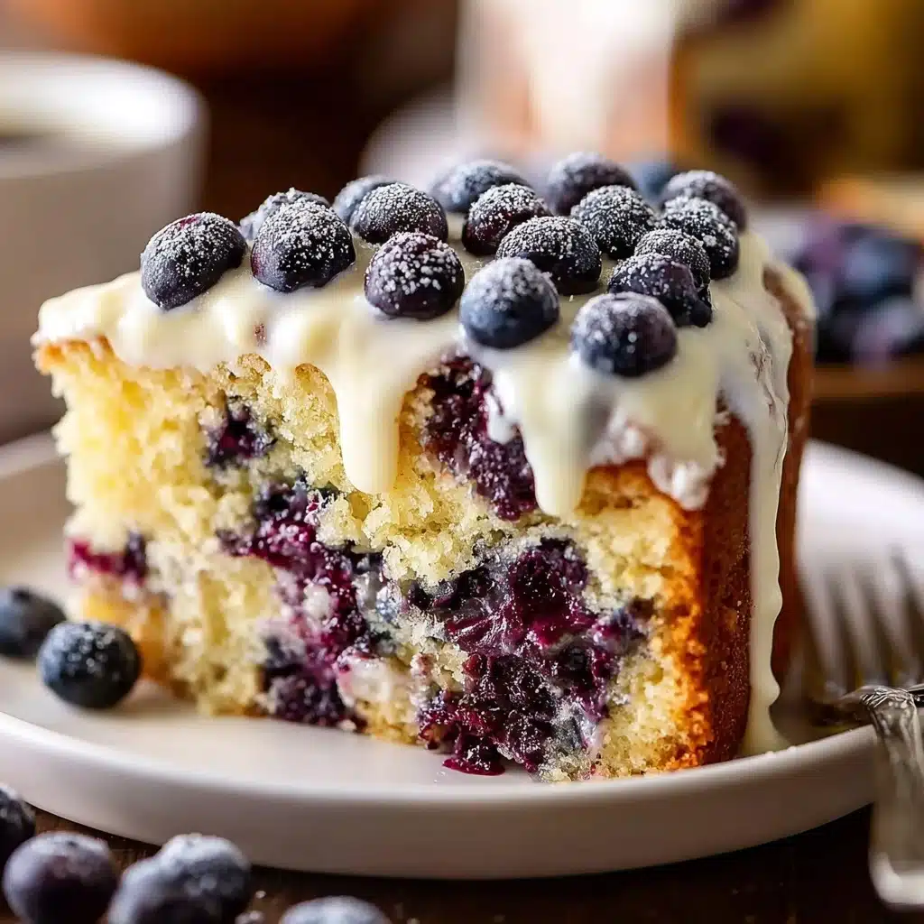 Blueberry Sour Cream Coffee Cake Recipe - Recipe Image