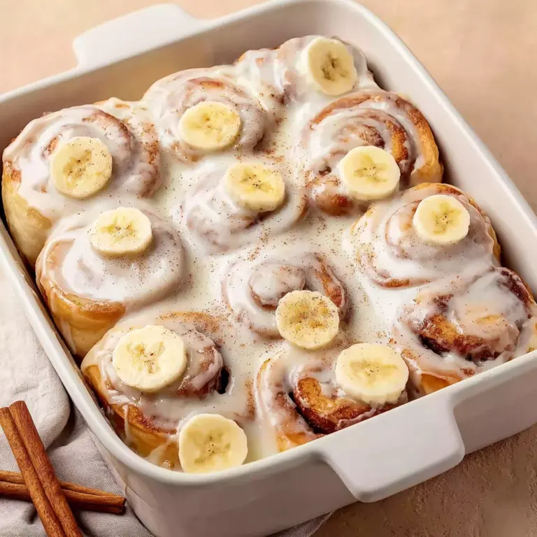Banana Bread Cinnamon Rolls Recipe