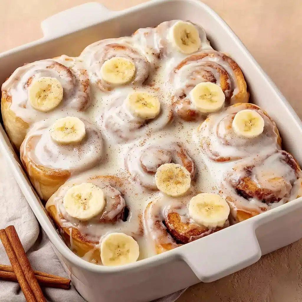 Banana Bread Cinnamon Rolls Recipe