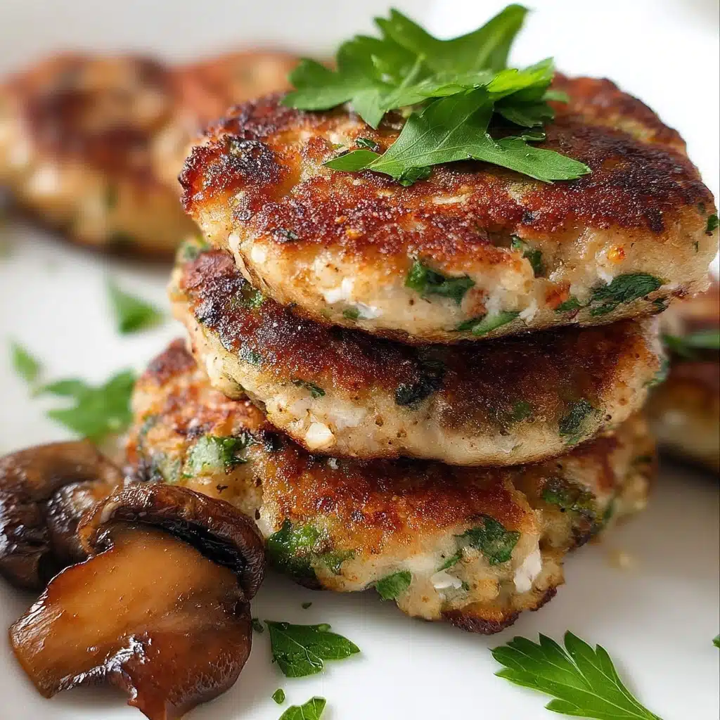 Chicken and Mushroom Patties (Kotlety) Recipe - Recipe Image