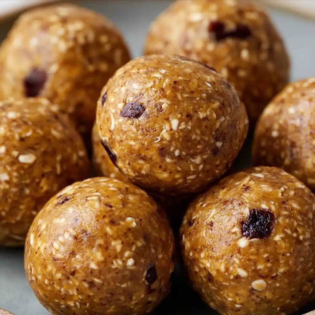 5-Minute Protein Peanut Butter Energy Bites Recipe - Recipe Image