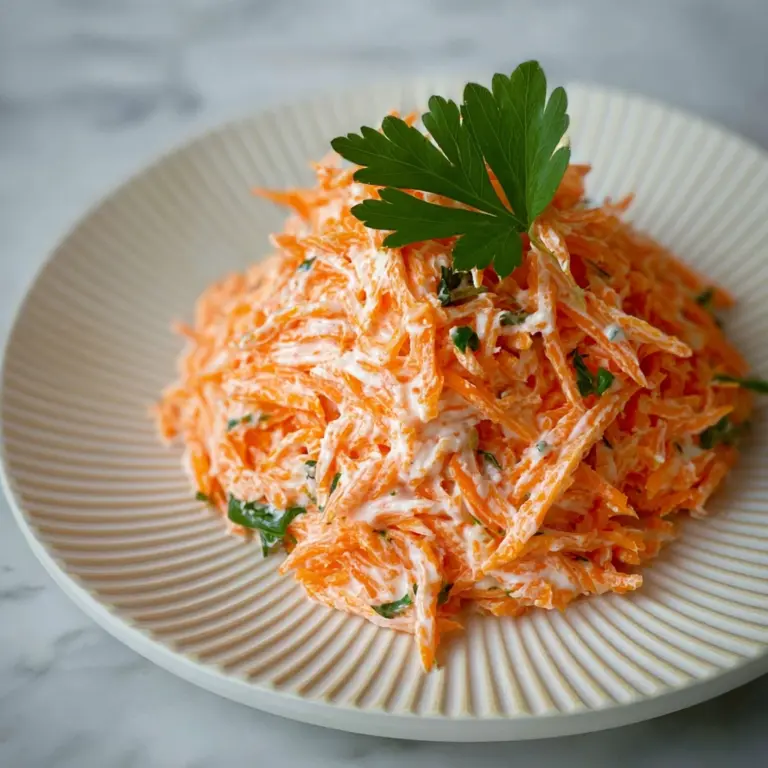 Russian Carrot Salad with Coriander Recipe