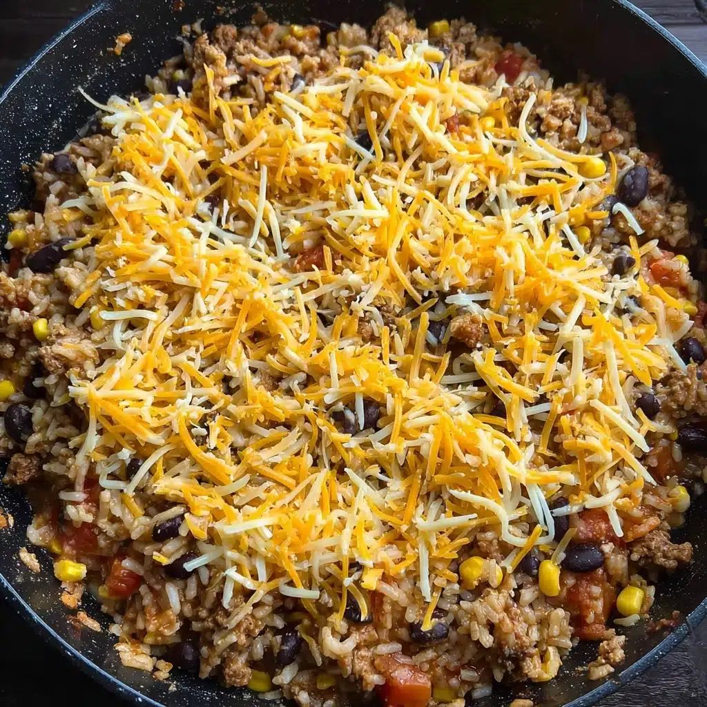 Cheesy Taco Rice Recipe