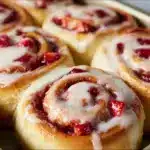 Strawberry Cheesecake Cinnabon Rolls Recipe