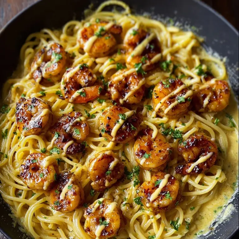 Plate the pasta and top with garlic butter chicken bites Recipe