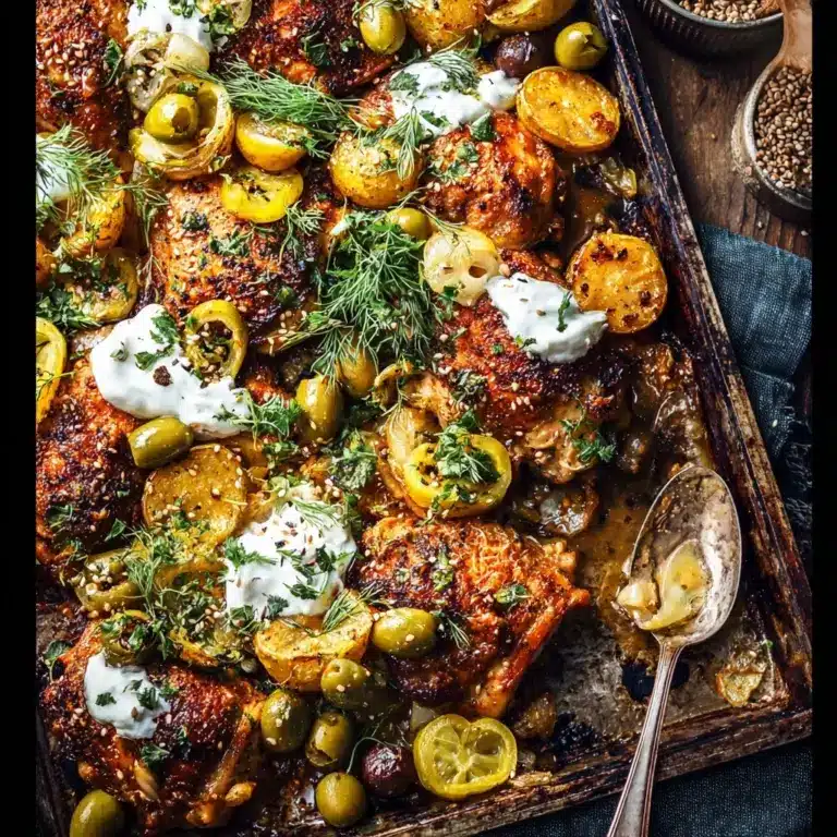 Sheet Pan Lemon Balsamic Chicken and Potatoes Recipe