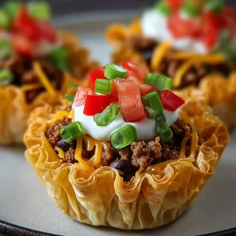 Taco Cupcakes Recipe