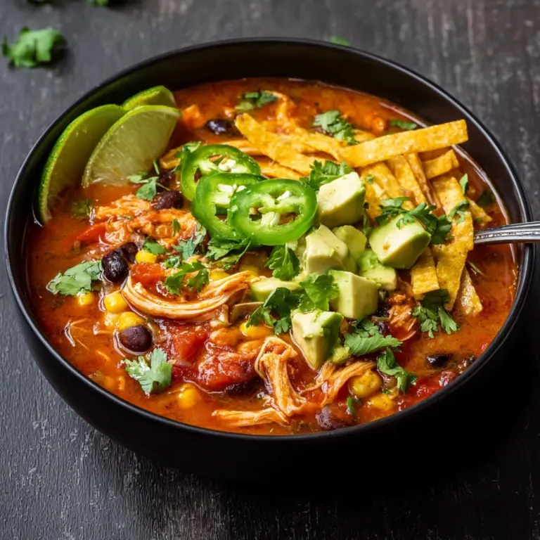Chicken Tortilla Soup Recipe