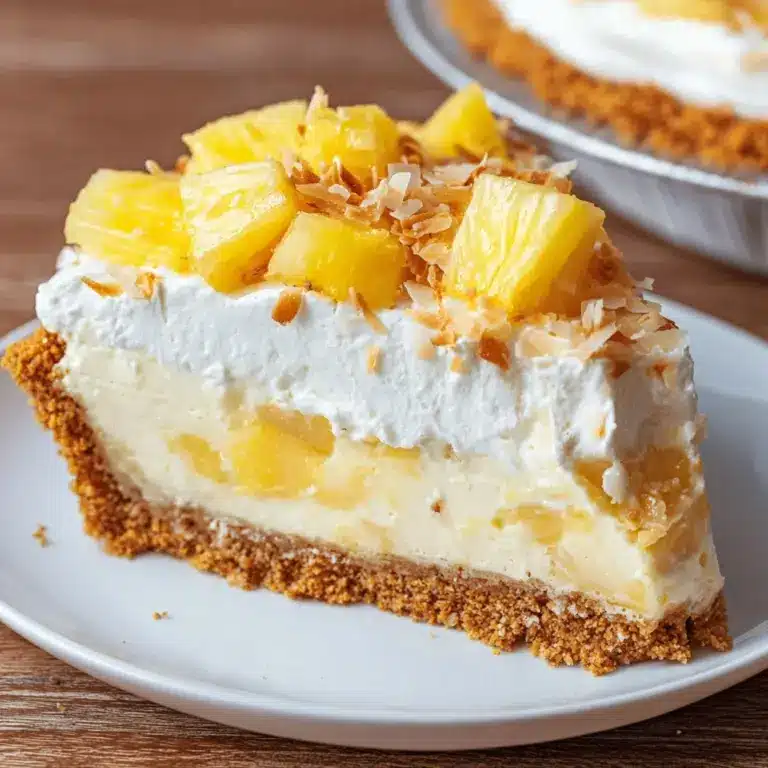 Pineapple Cream Cheesecake Recipe