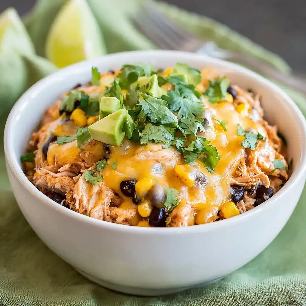 Slow Cooker Chicken Burrito Bowl Recipe