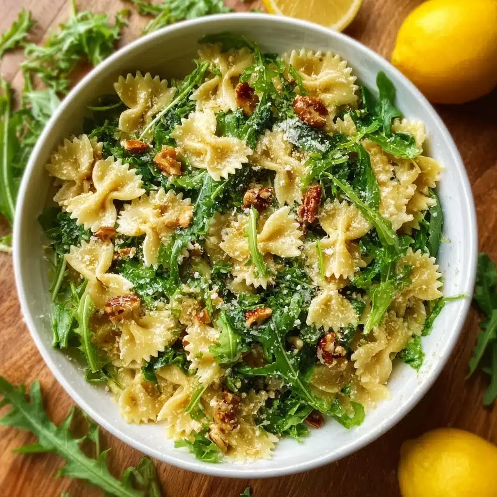 Refreshing Lemon Arugula Pasta Salad Recipe in 15 Minutes Recipe - Recipe Image