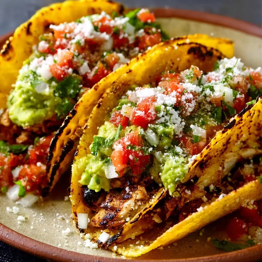 Easy Chicken Street Tacos Recipe - Recipe Image
