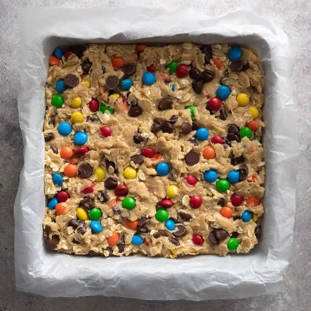 Monster Cookie Bars Recipe - Recipe Image