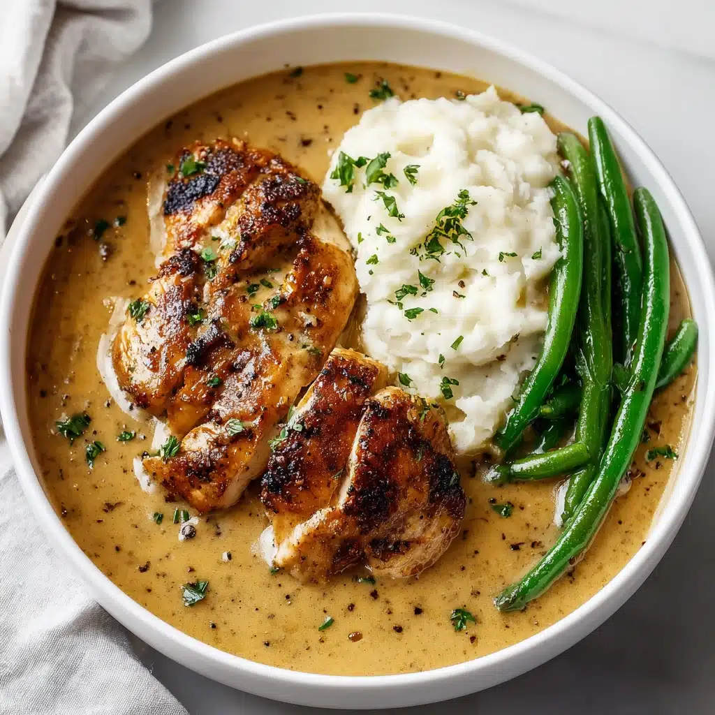 Creamy Garlic Chicken Recipe - Recipe Image