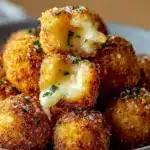 Cheesy Parmesan Mozzarella Bites Recipe
