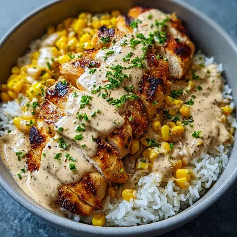 One-Pan Creamy Smothered Chicken and Rice Recipe