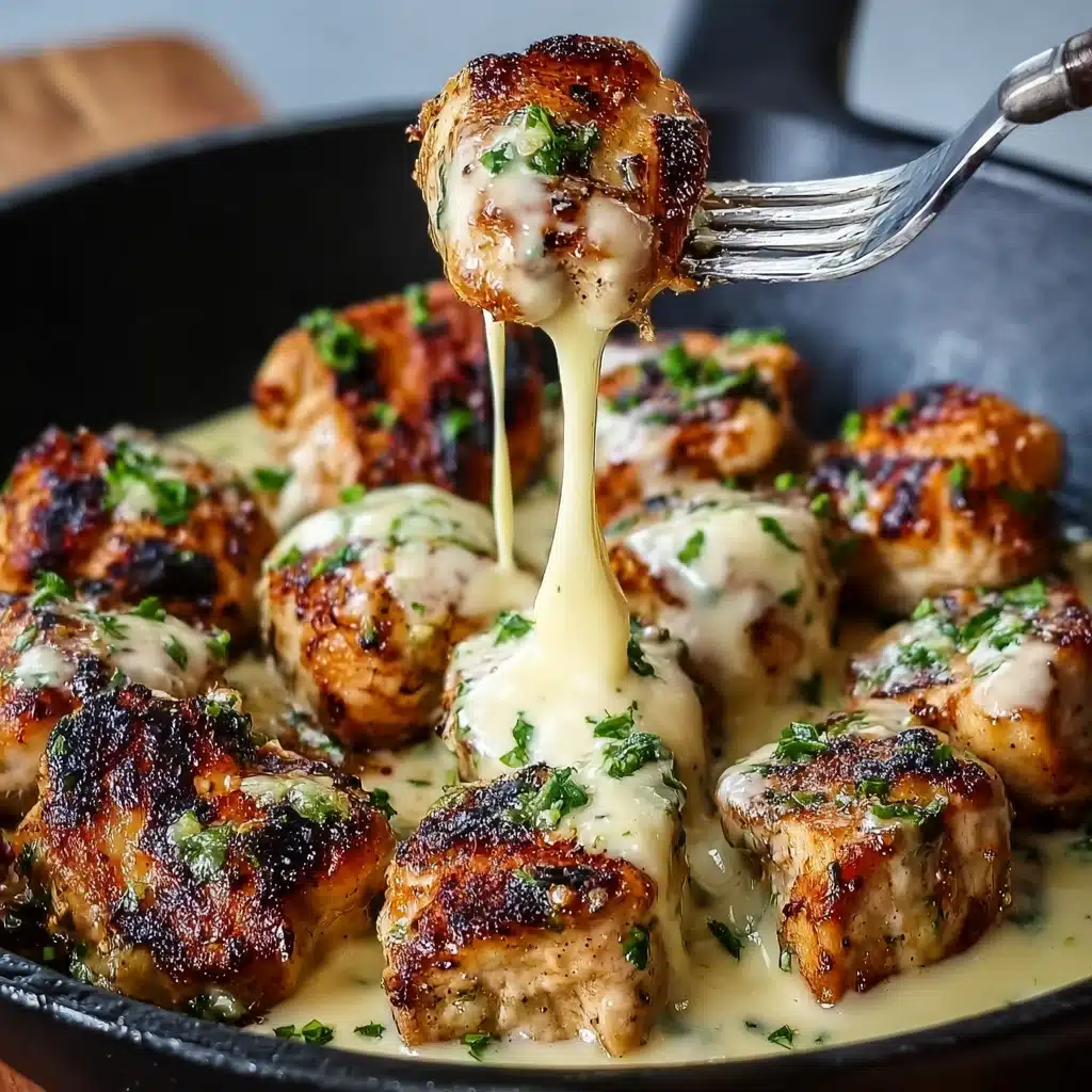 y Garlic Sauce for Grilled Chicken Bites Recipe - Recipe Image