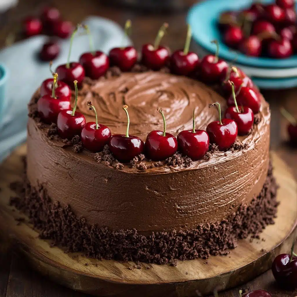 Chocolate Cherry Cake Recipe