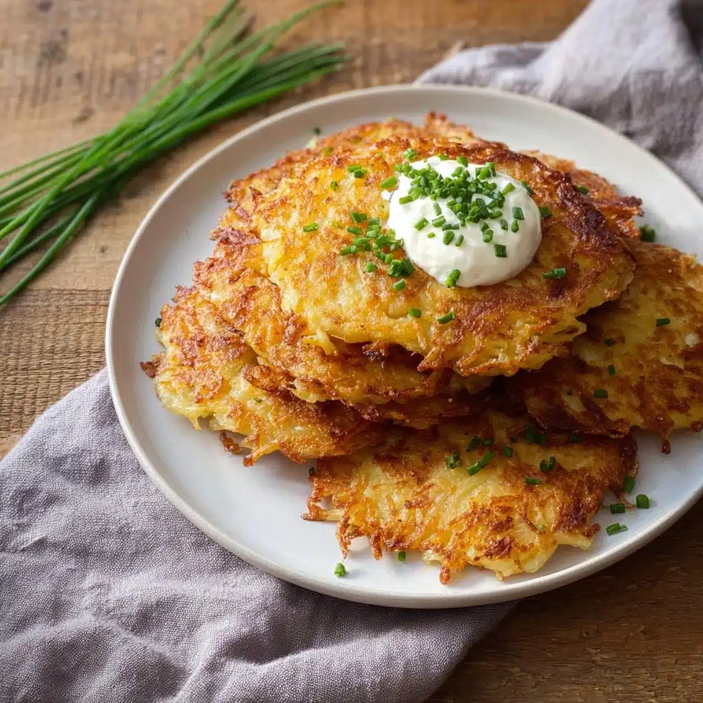 Crêpes de pommes de terre allemandes (Reibekuchen) Recipe - Recipe Image