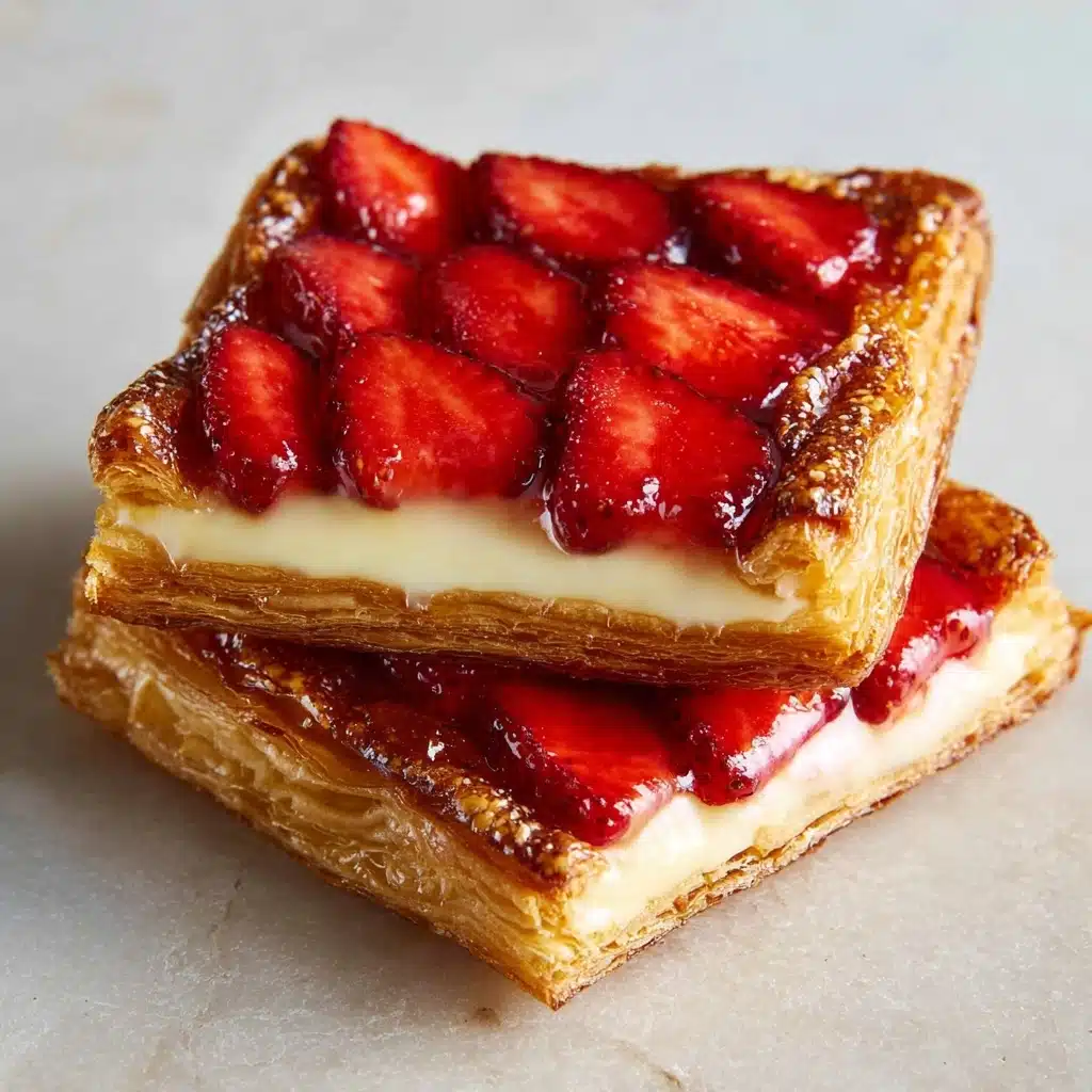 Strawberry Danish Recipe - Recipe Image