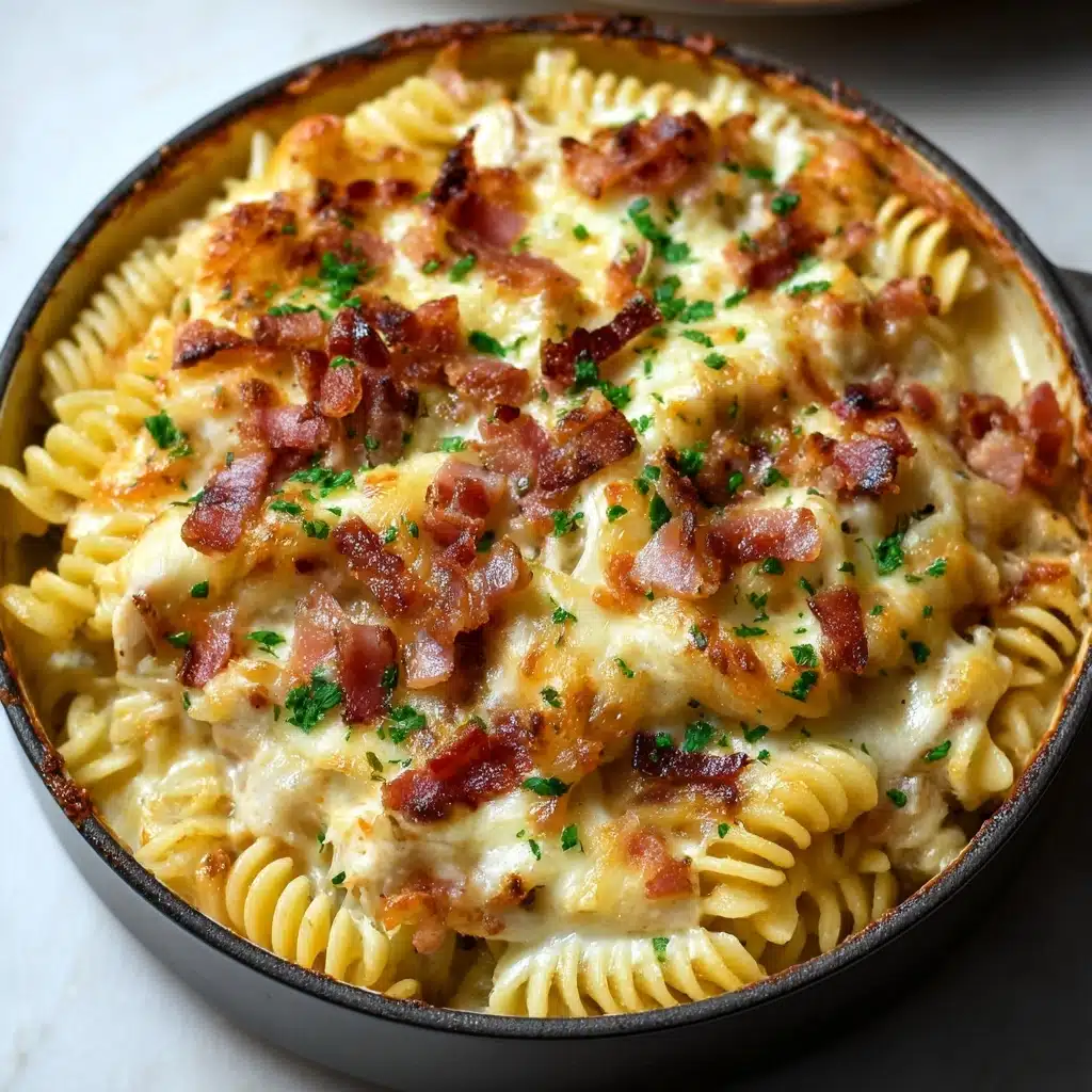 Crazy Good Chicken Pasta Casserole Recipe - Recipe Image