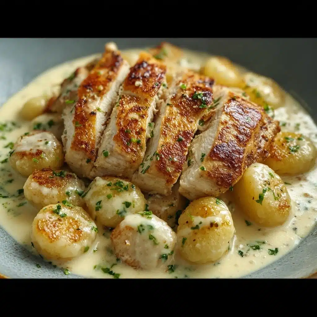 Asiago Chicken and Gnocchi Recipe - Recipe Image