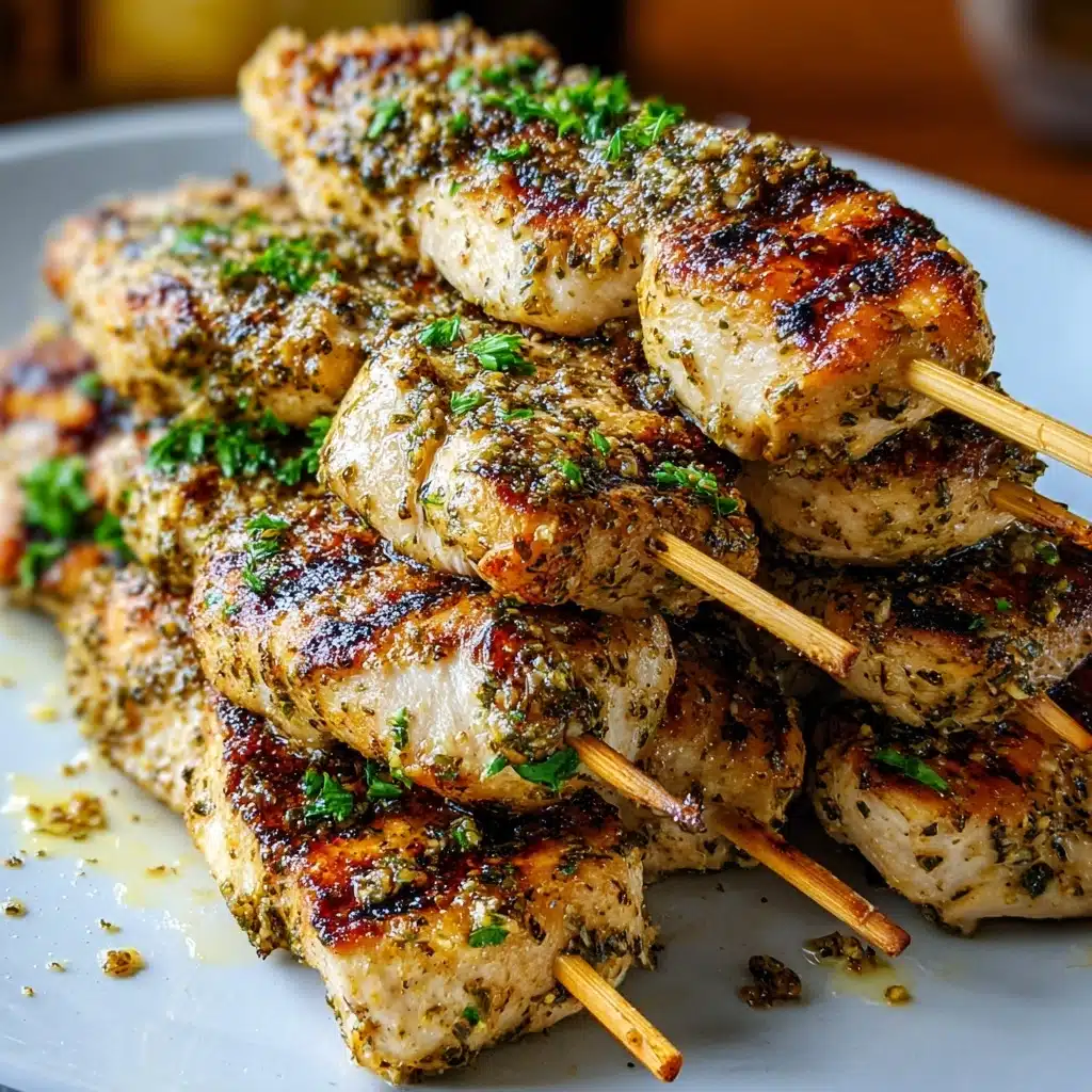 Garlic Parmesan Grilled Chicken Recipe