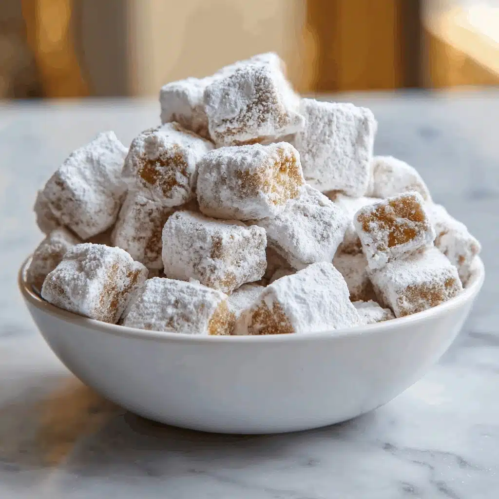 Salted Caramel Muddy Buddies Recipe