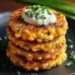 Delicious Cheesy Corn Fritters Recipe