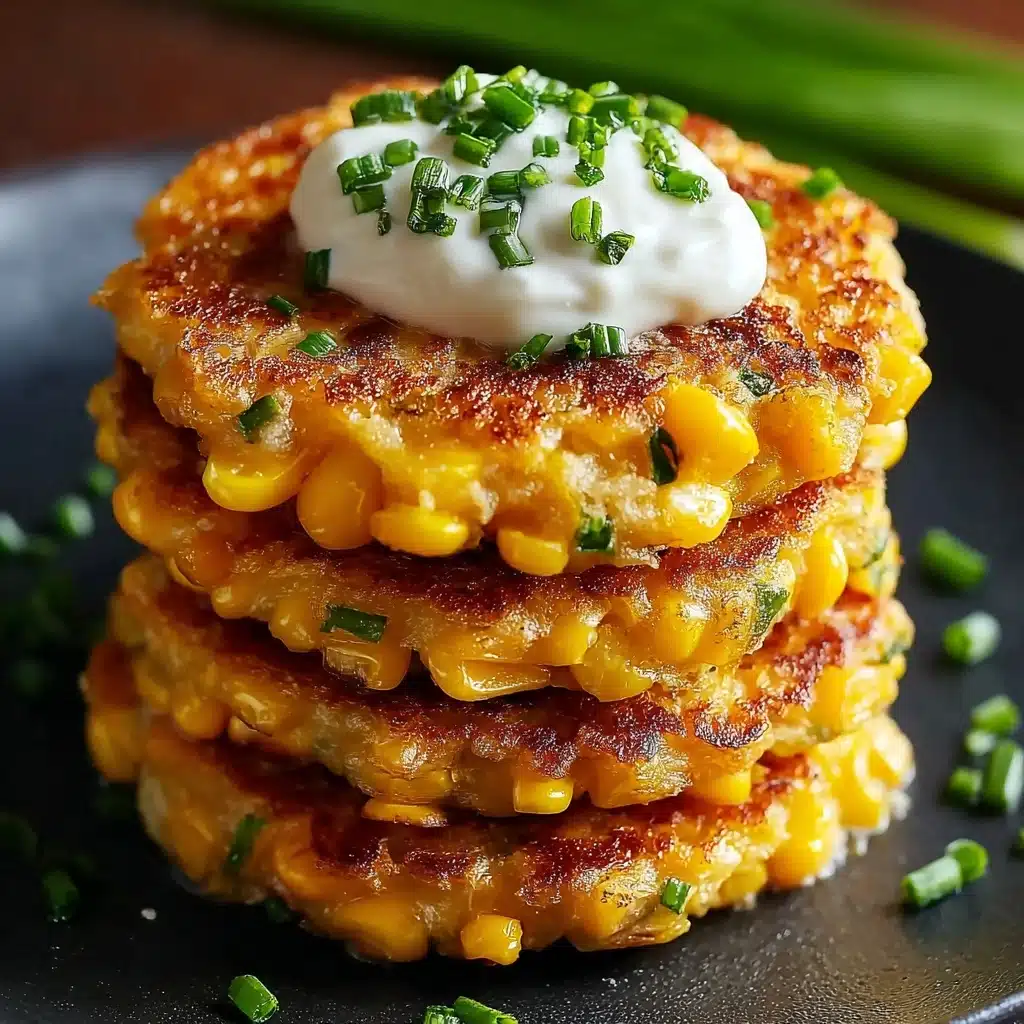 Delicious Cheesy Corn Fritters Recipe