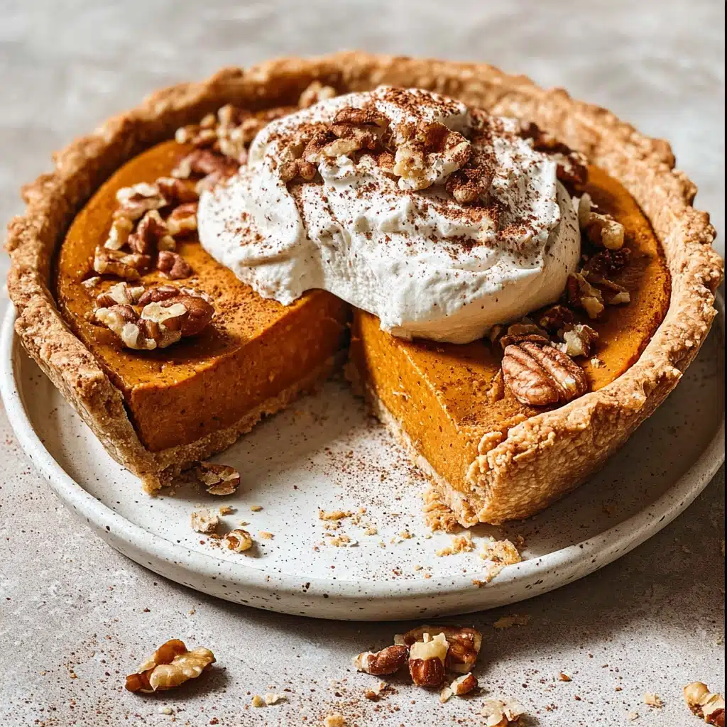 Best Ever Healthy Pumpkin Pie Recipe - Recipe Image