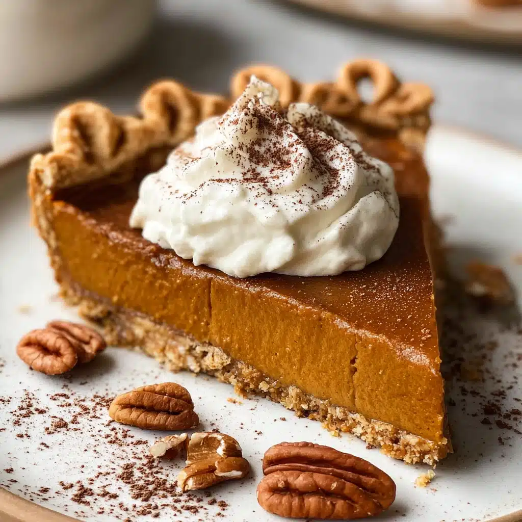 Best Ever Healthy Pumpkin Pie Recipe - Recipe Image