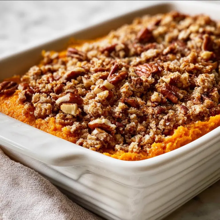 Spray an 8×8 inch baking dish (or a 9-inch pie pan or 1 Recipe