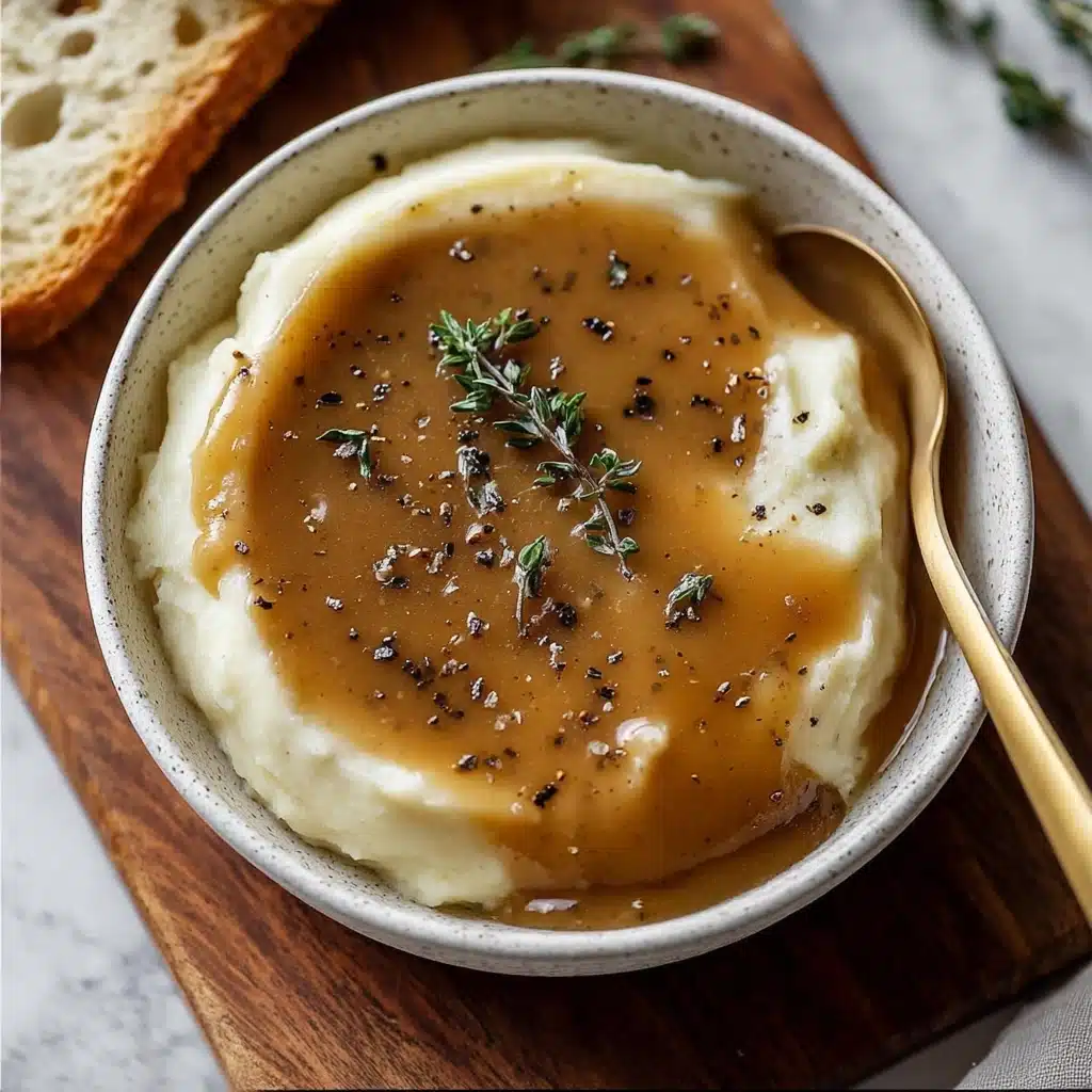 Homemade Turkey Gravy Recipe - Recipe Image
