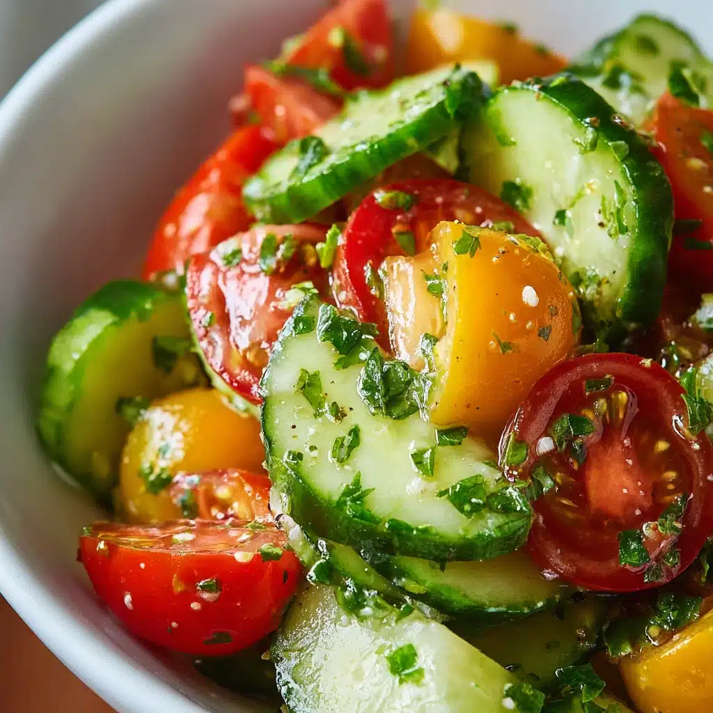 Cucumber and Tomato Salad Recipe - Recipe Image
